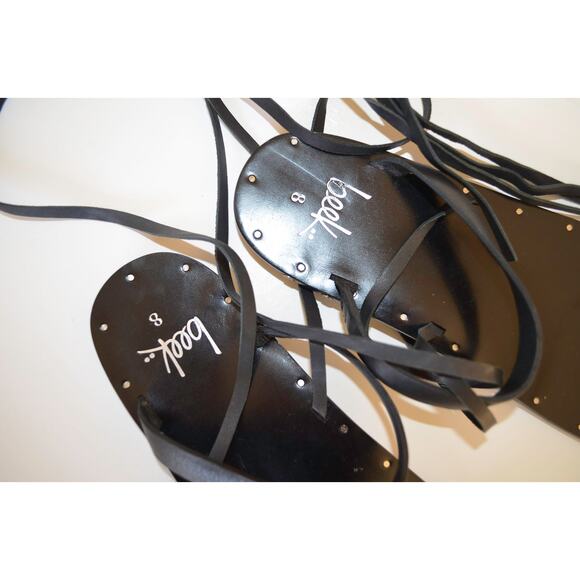 beek Amethyst Toe-Ring Ankle-Wrap Sandals - Picture 4 of 5